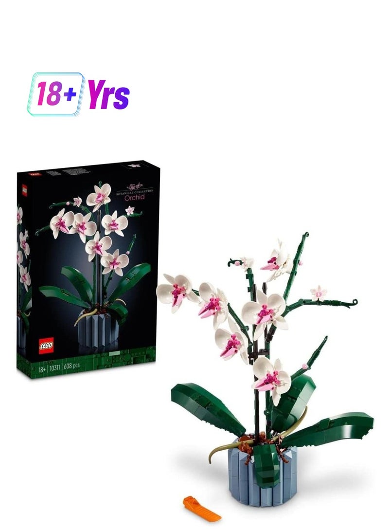 LEGO Orchid Plant Decor Building Kit  - Image 1