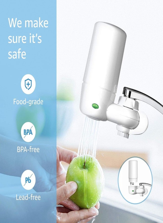 Waterdrop Faucet Water Filter, Replacement for Brita® Filter, Brita® Faucet 36311 On Tap Water Filtration System, FR-200, FF-100 Replacement Filter, White (3 Packs) - Image 5