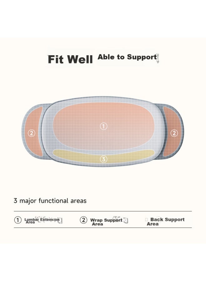 Silayi Siliyi Lumbar Pillow, Waist Cushion, Back Support, Bed Pillow, Pregnancy Support, Memory Foam, Lumbar Disc Herniation - Image 2