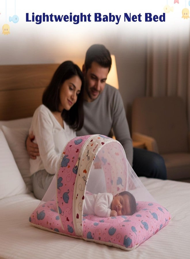 Toddylon 32 in 1 Baby Essentials for Newborn Kit | Infant Set 0-6 Months Combo Set | Hospital Kit for First Born Clothes & Bedding Combo Pack (Pink) - Image 2