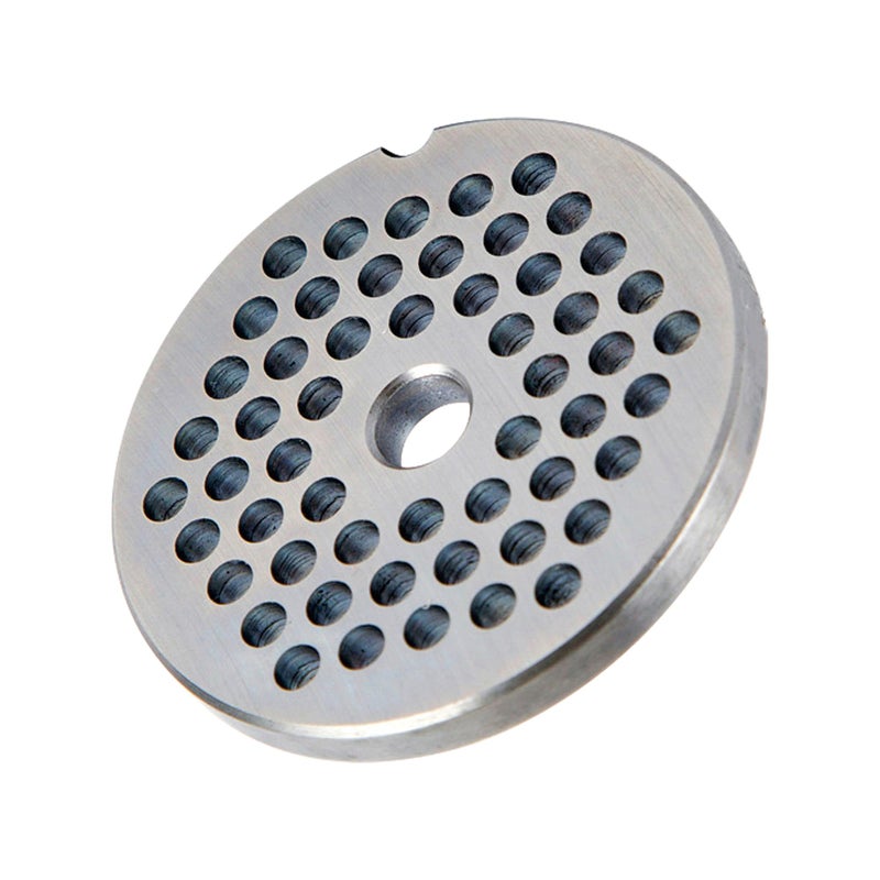 OUSTUE #22 Stainless Steel Meat Grinder Plate Discs Blades Compatible with Meat Grinders,Cutting Disks Heavy Duty (6/25 Hole Plate) - Image 1