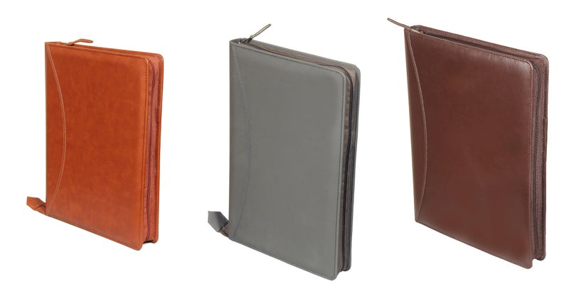 Sukeshcraft Pu Multiuse 30 File Sleeve for Documents, Certificates, Fixed Deposit Receipt, Portfolio Documents Holder (Cypress Baige), 13.5x8.5 Inches - Image 1