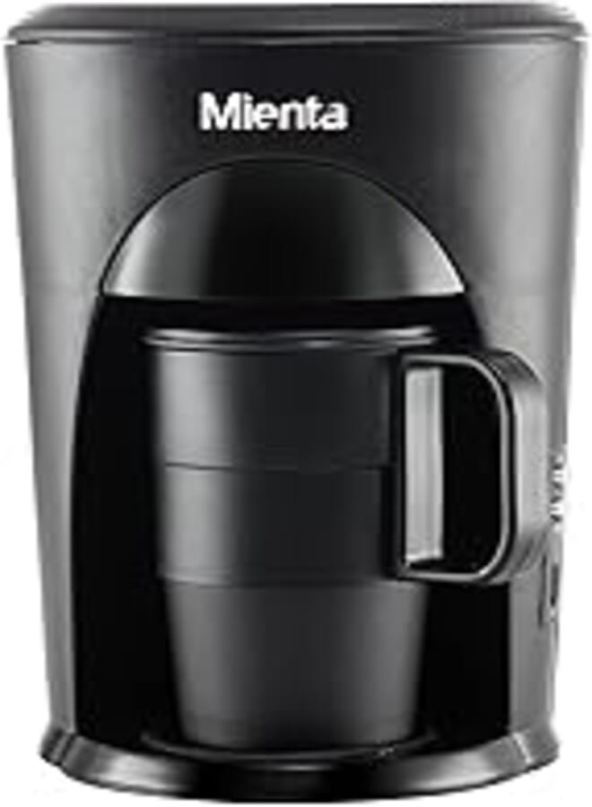 Mienta Mienta CM31716A 1-2 Cups American Coffee Maker To-Go, 460 Watts 