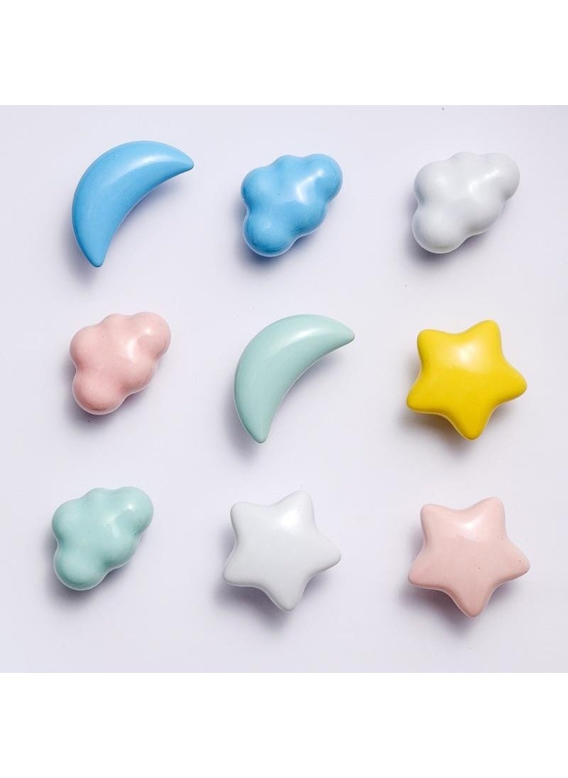 SUME Modern Star Handle Baby Child Youth Room Drawer Cabinet Furniture Handle  - Image 3