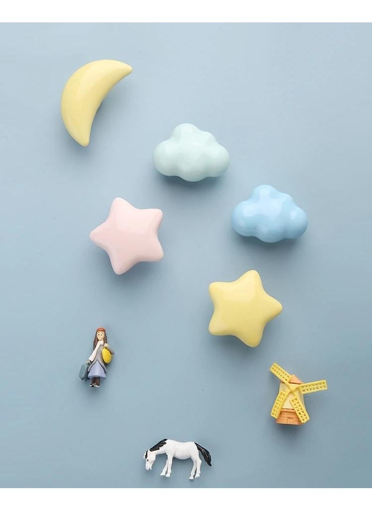 SUME Modern Star Handle Baby Child Youth Room Drawer Cabinet Furniture Handle  - Image 2