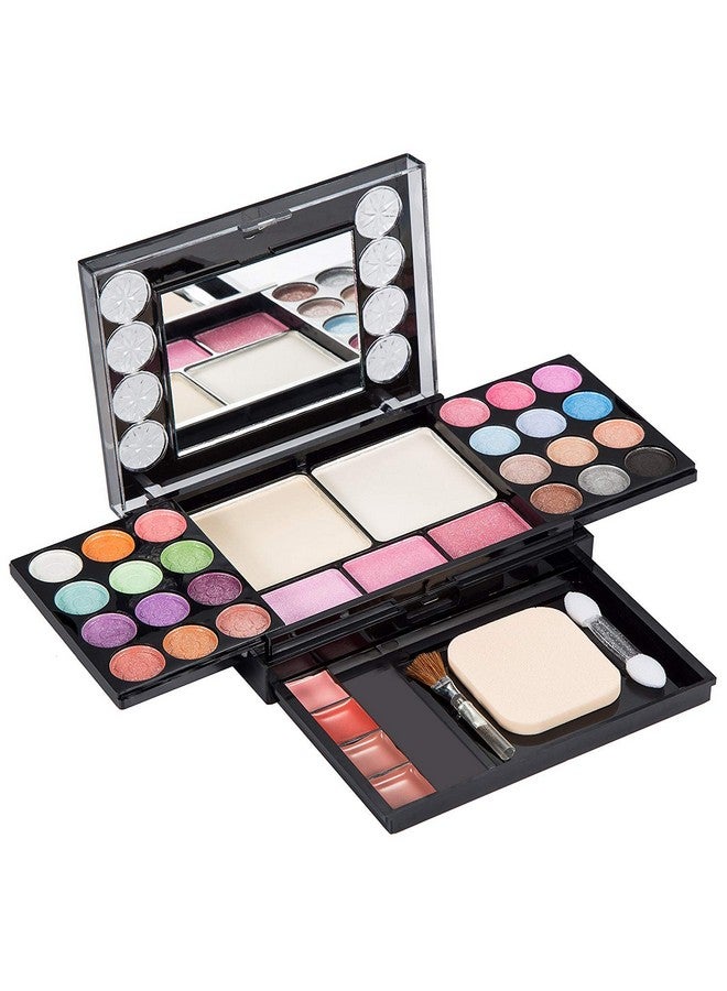 OUO Eyeshadow Palette Lt Makeup Palette 37 Bright Colors Matter And Shimmer Lip Gloss Blush Brushes Cosmetic Makeup Eyeshadow Highly Pigmented Palette For Girls Festival Birthday Gift Concealer Makeup Kit - Image 1