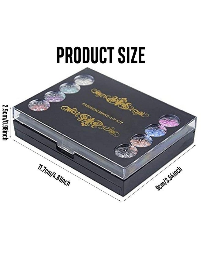 OUO Eyeshadow Palette Lt Makeup Palette 37 Bright Colors Matter And Shimmer Lip Gloss Blush Brushes Cosmetic Makeup Eyeshadow Highly Pigmented Palette For Girls Festival Birthday Gift Concealer Makeup Kit - Image 2
