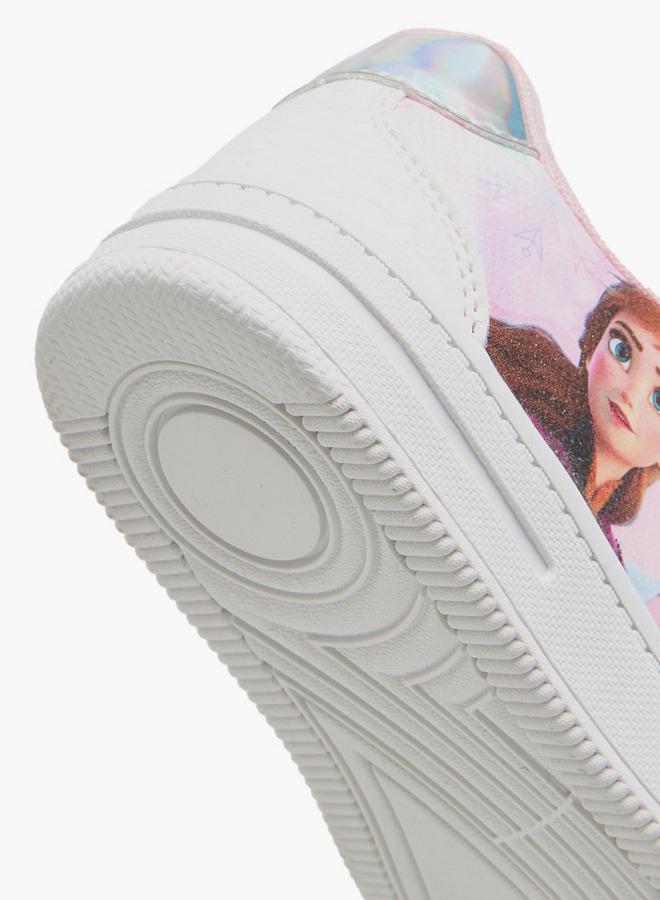 Disney Girls Frozen Print Sneakers - Image 5