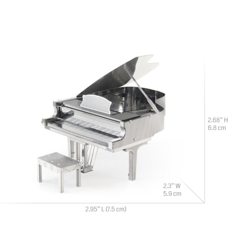 Musical Instruments Diy Handmade 3D Metal Puzzle Adult Stereo Model Assembled Educational Toys High - Image 3