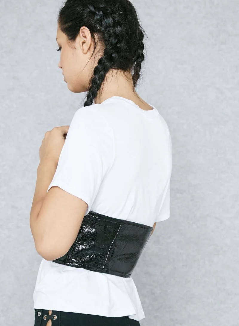 Missguided Corset T-Shirt