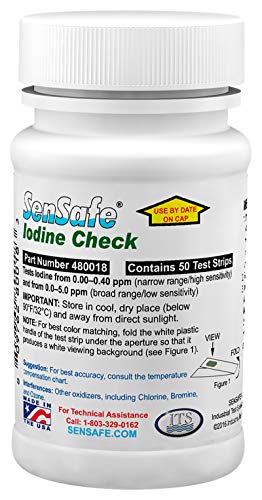 Industrial Test Systems 480018 SenSafe Iodine Test - Image 1