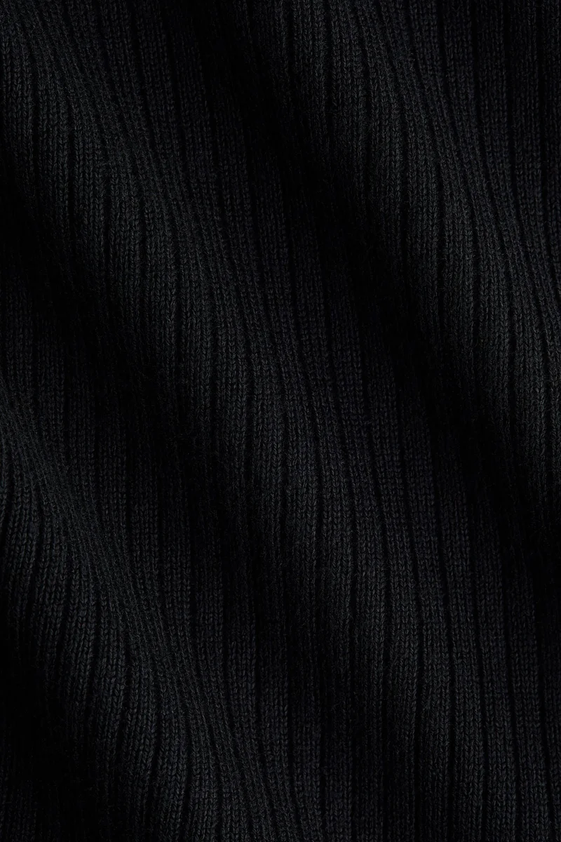 H&M Rib-knit turtleneck top