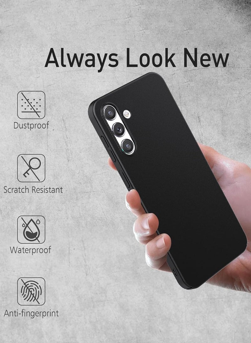 Wtech Samsung Galaxy S25 Plus 5G 2025 Super Slim, Skinny Seam Like Hard Shell PC Magsafe, Rised Lips Corner Protection Case Cover (MCMPMN) - Black - Image 3