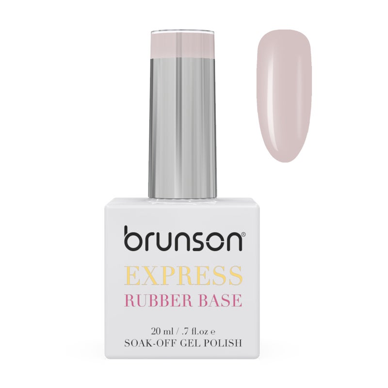 brunson TPO free Rubber Base Gel polish 20ml Soak Off Base Coat for Nail Strengthening Long Lasting Gel Polish Base for Chip Free Shine Brittle Nails UV Rubber base Russian manicure Non Yellowing salon manicure - Image 1