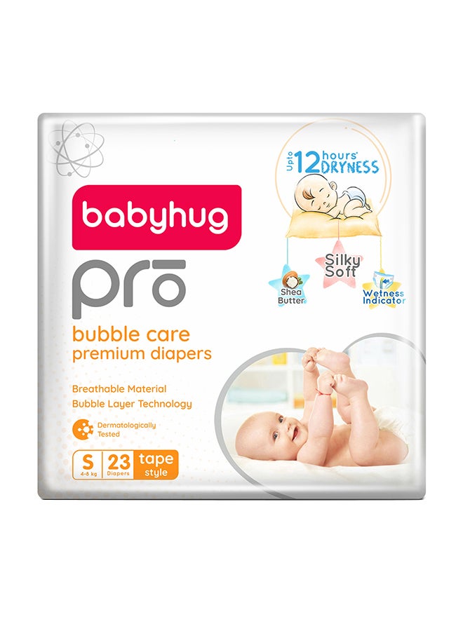 babyhug حفاضات برو بابل كير بتصميم شريط مميز مقاس 2 - 23 قطعة - Image 1