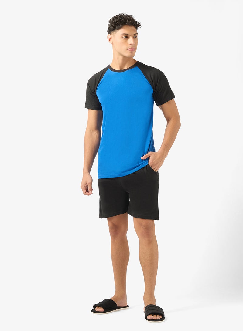 سفنتي فايف طقم بيجامة تي شيرت وشورت - Image 5