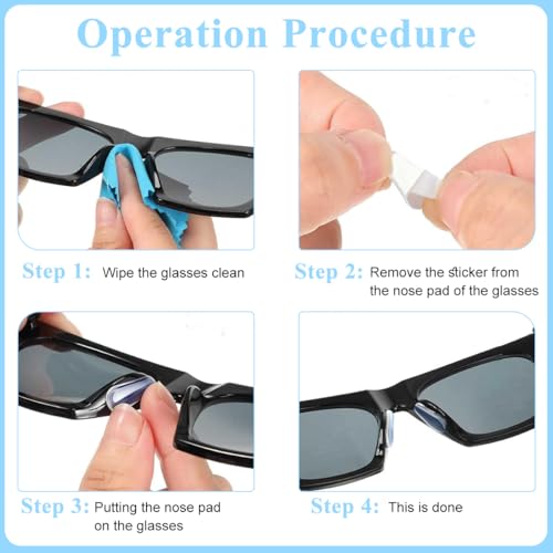 MAYCREATE® 50PCS Eyeglasses Retainers Sets, Silicone Anti-Slip Eyeglass Holder, Comfort Ear Grip Hooks Protectors for Spectacle Sunglasses Reading Glasses Eyewear - Image 4
