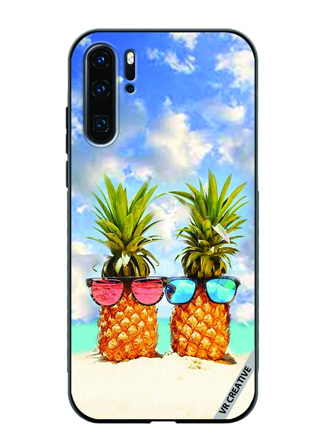 VR CREATIVE Protective Case Cover For Huawei P30 Pro Pineapple Design Multicolour - Image 1