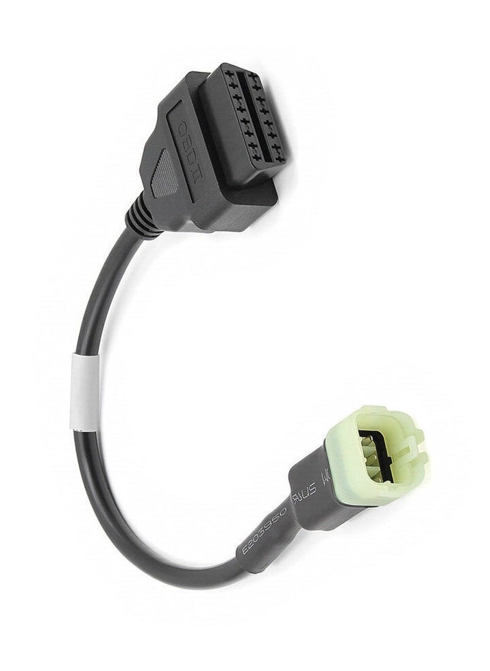 Obd2 Diagnostic Cable Fit for Kawasaki Motorcycle 4 Pin to 16Pin Adapter Fit for Z250 Z650 Z1000 Er6N Ex650F Ninja400