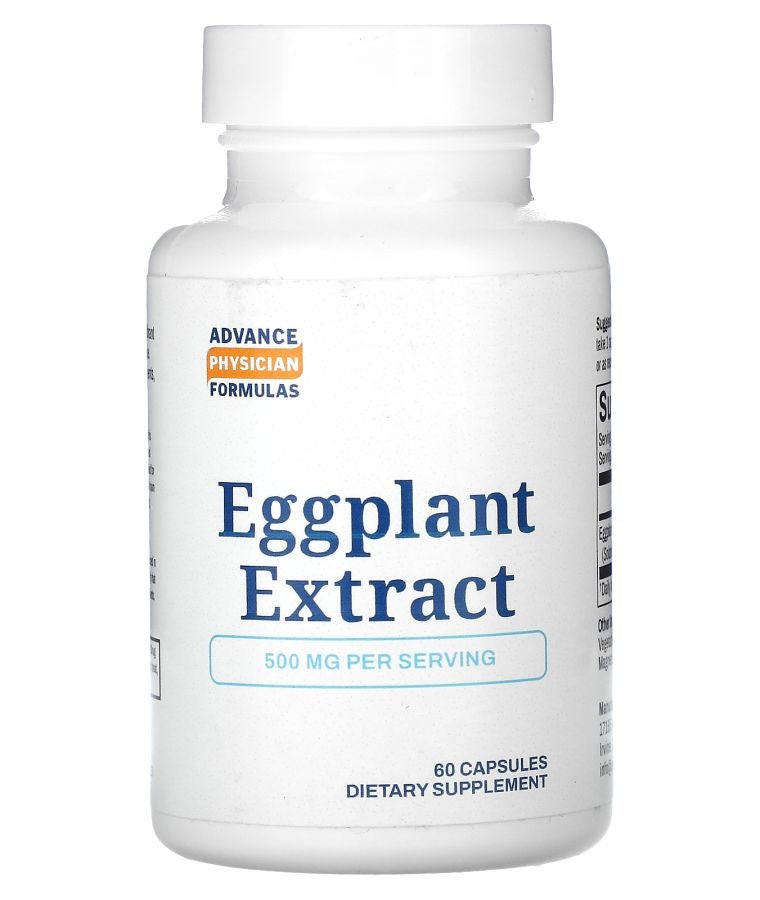 Advance Physician Formulas Eggplant Extract 500 mg 60 Capsules