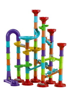 Toy Box 93pcs Construction Building Block Connector Kit Maze Ball Track Game Playset  - Image 1
