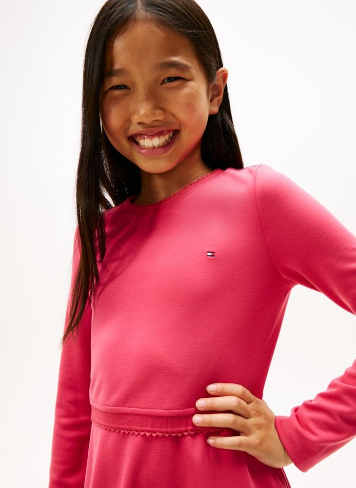 TOMMY HILFIGER kids punto skater dress - Image 4