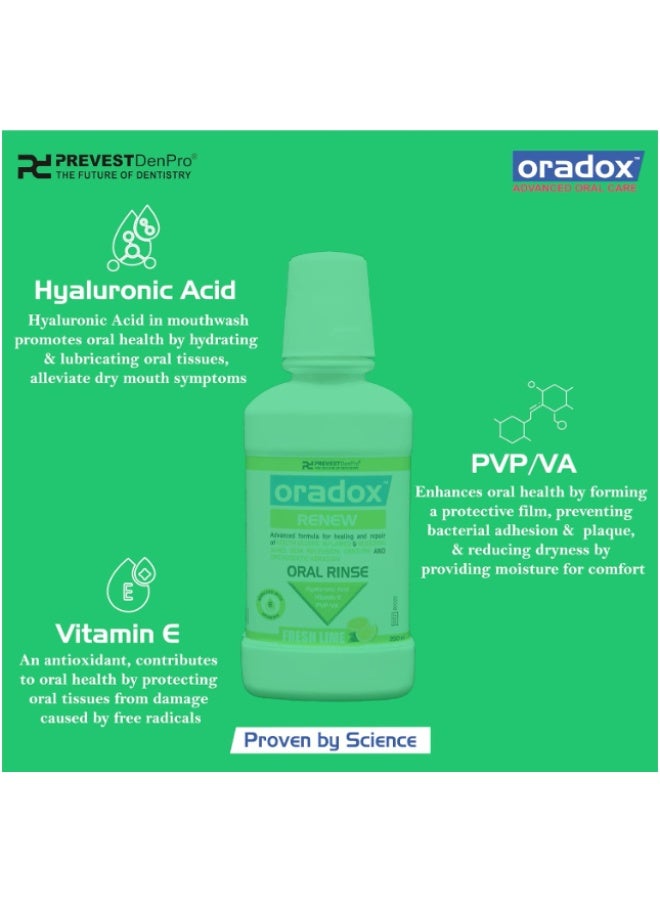 Oradox Renew Oral Mouthwash/Rinse - Image 2