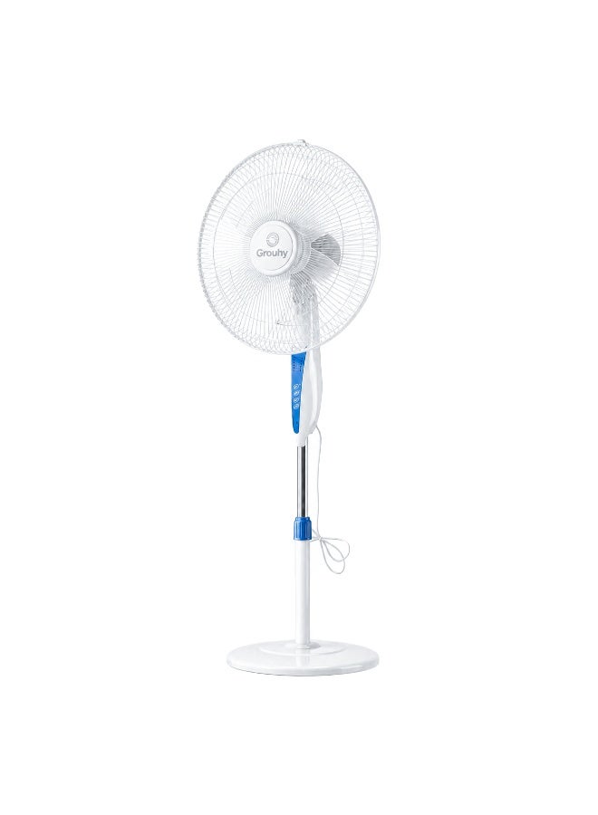 Grouhy Stand Fan 18 Inch With 5 Plastic Blades & Remote Control - USS-18026-R - Image 3