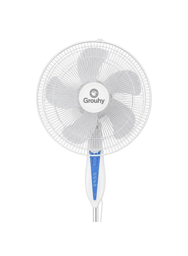 Grouhy Stand Fan 18 Inch With 5 Plastic Blades & Remote Control - USS-18026-R - Image 5