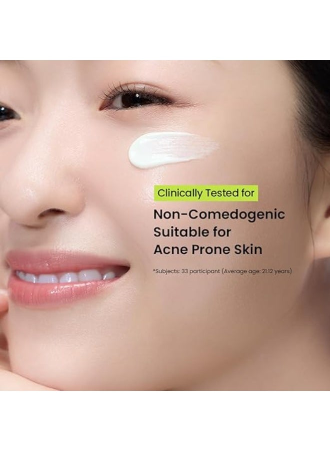 beplain Mung Bean Cooling Moisturizing Sunscreen SPF 50 | Lightweight Moisturizing, No White Cast | Gentle for Sensitive Skin | Korean Skincare (1.69 fl oz / 50 ml) - Image 3