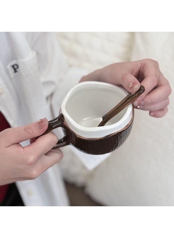 كوب سيراميك، كوب حليب، كوب ماء، مج، هدية للمكتب والمنزل - Image 4