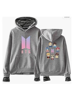 BTS Love Yourself Concert Hoodie Gray