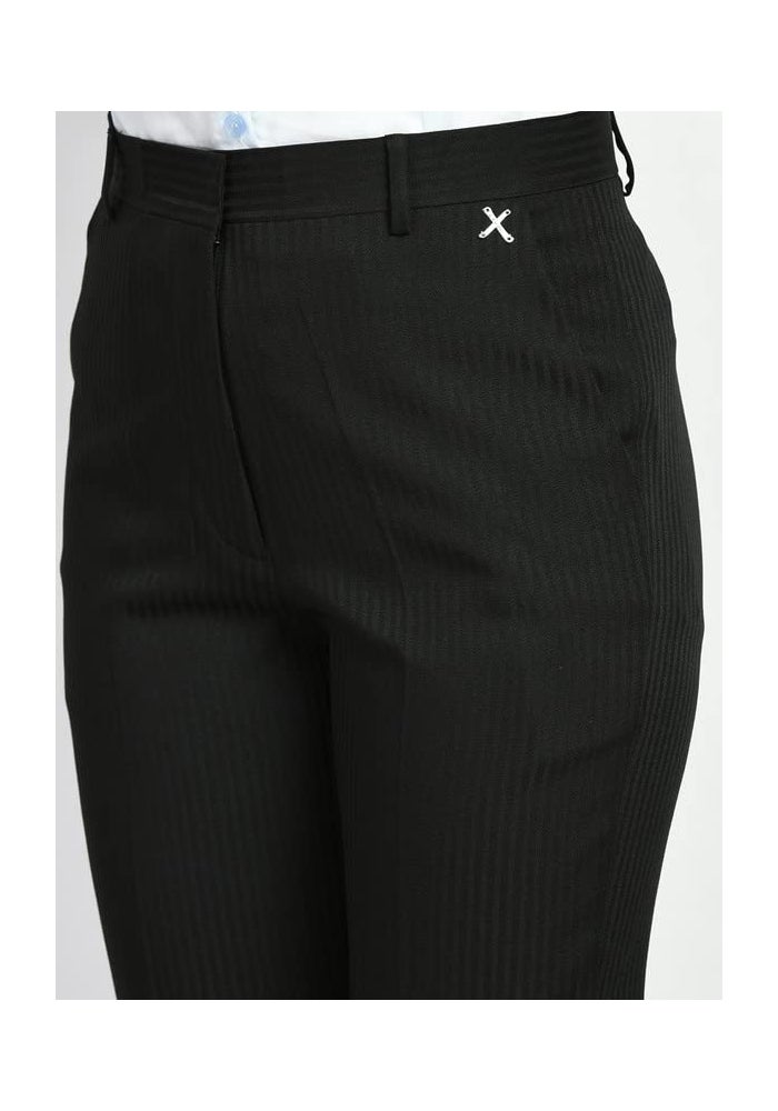 Exude Black Straight Trouser for Women - Image 4