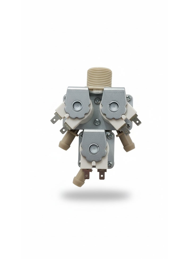Washing Machine 3-Way Water Inlet Valve – Compatible Replacement for LG – Model WV81129 / 5221ER1003N – DC 12V – 3 Way Inlet - Image 2