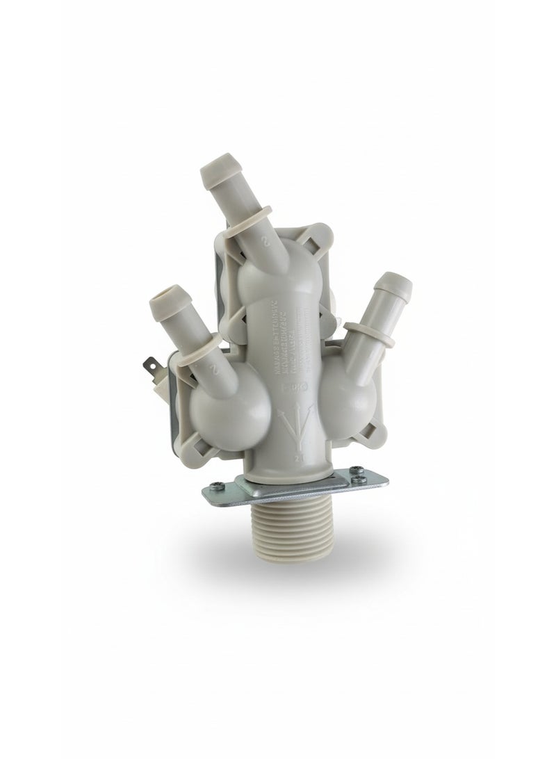 Washing Machine 3-Way Water Inlet Valve – Compatible Replacement for LG – Model WV81129 / 5221ER1003N – DC 12V – 3 Way Inlet - Image 3