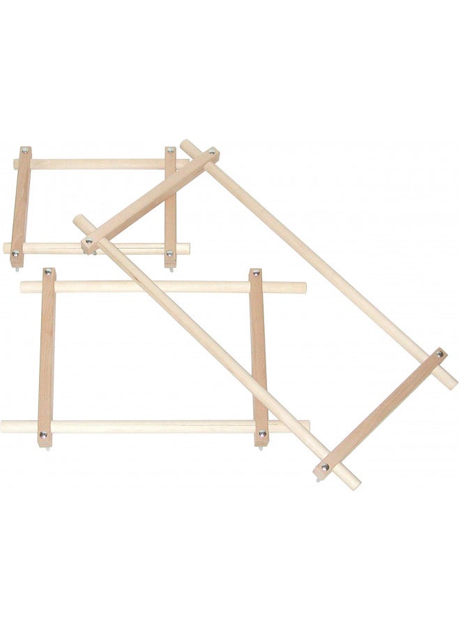 Frank A. Edmunds - Premium Frank A. Edmunds Split Rail Scroll Frame Set - 1 Pc. - Quality Wood, Ideal for Stitchery & Needlecraft Projects - Versatile and Perfect for Any Event - Image 1