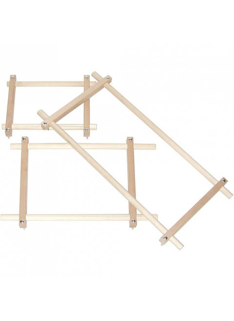 Premium Frank A. Edmunds Split Rail Scroll Frame Set - 1 Pc. - Quality Wood, Ideal for Stitchery & Needlecraft Projects - Versatile and Perfect for Any Event
