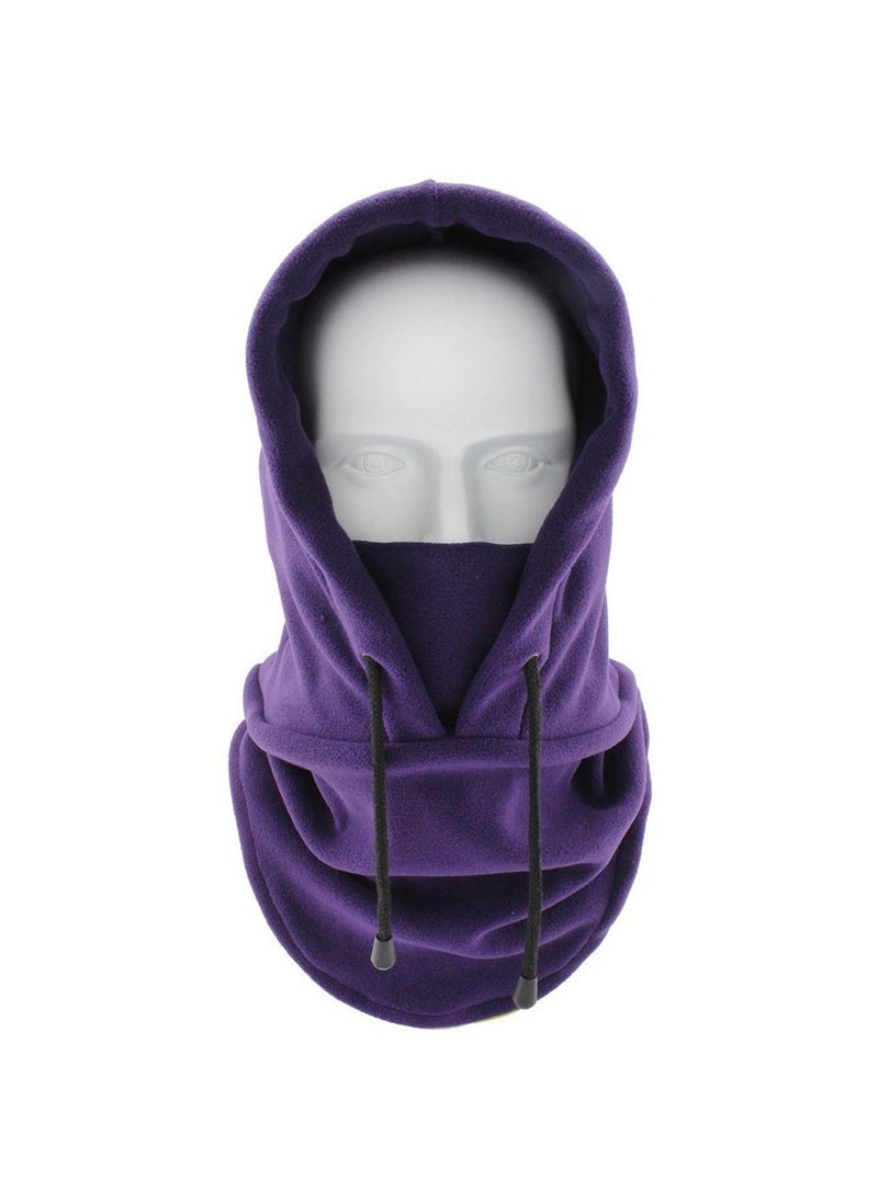 Winter Cycling Windproof Plush Warm Hat Cold Proof Cotton Hat Mask  - Image 1