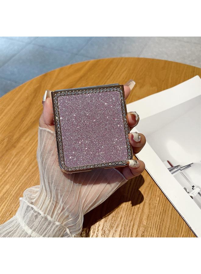 اس-توب جراب لهاتف Samsung Galaxy Z Flip5، جراب هاتف مضاد للصدمات بتغطية كاملة من مادة البولي كربونات المطلية بالكهرباء والمسحوق اللامع المتدرج - Image 3