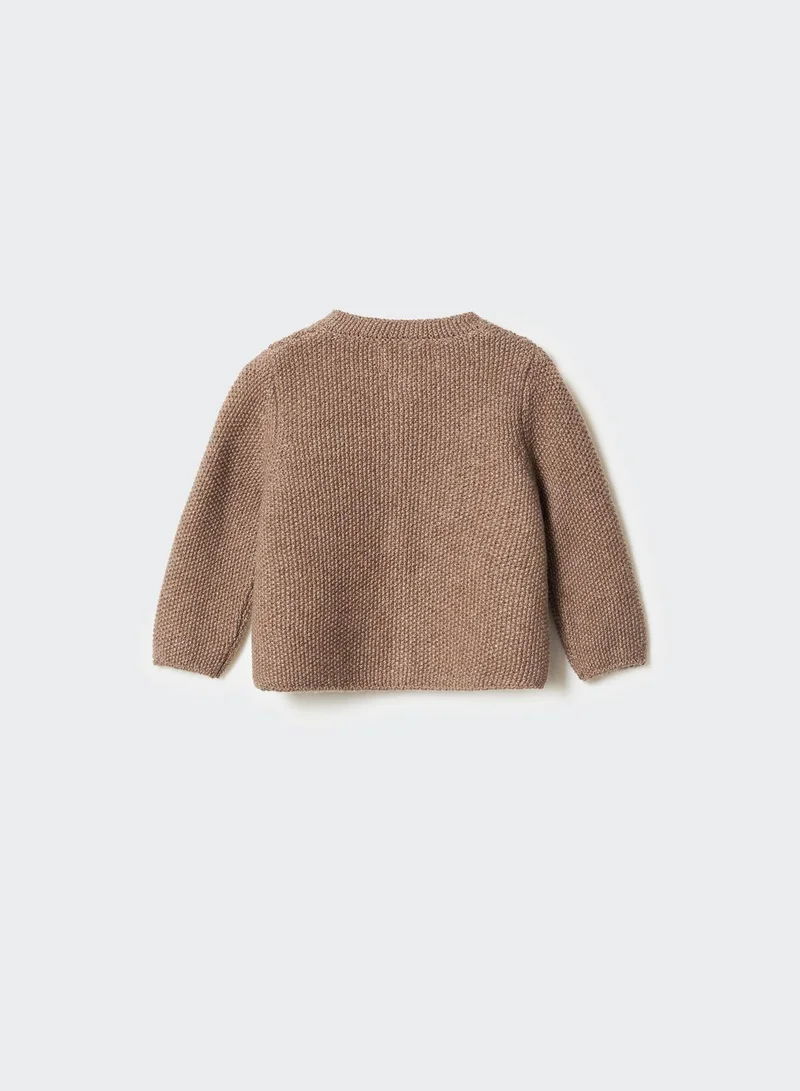 مانجو Infant Buttoned Cardigan