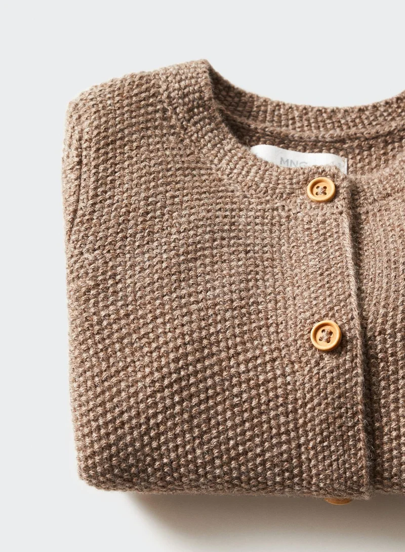 مانجو Infant Buttoned Cardigan