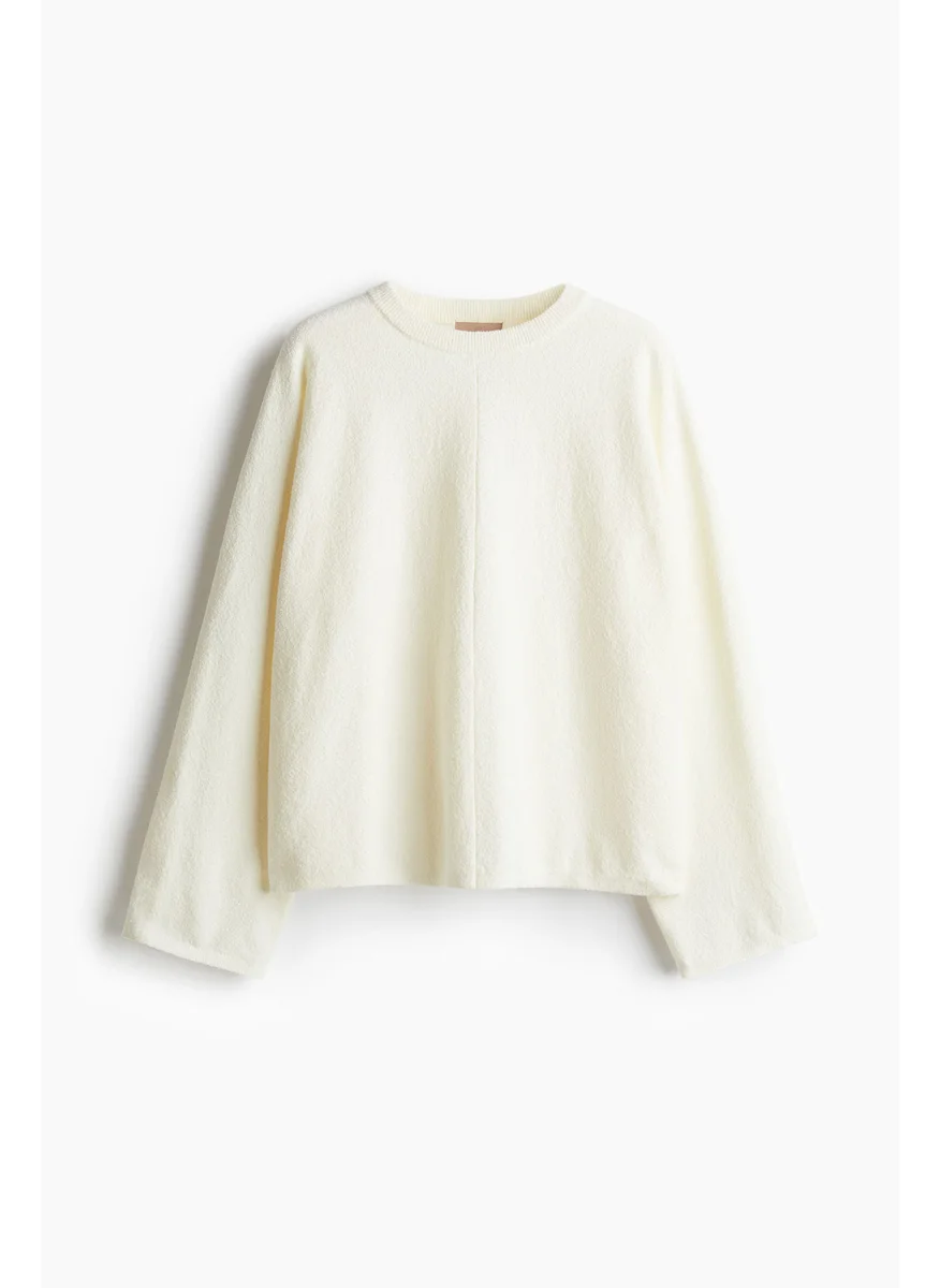 اتش اند ام Bouclé-Knit Jumper