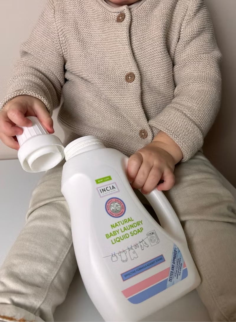 Incia Natural Baby Laundry Liquid Soap 750ml - Image 2