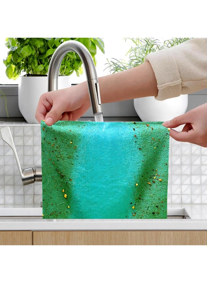 Pull-Out Microfiber Rags Cleaning Cloths Value Pack of 3 Boxes (Total 60 Pcs) Disposable Tissue Box Style Microfiber Towels for Kitchen Home and Car Cleaning - Image 5