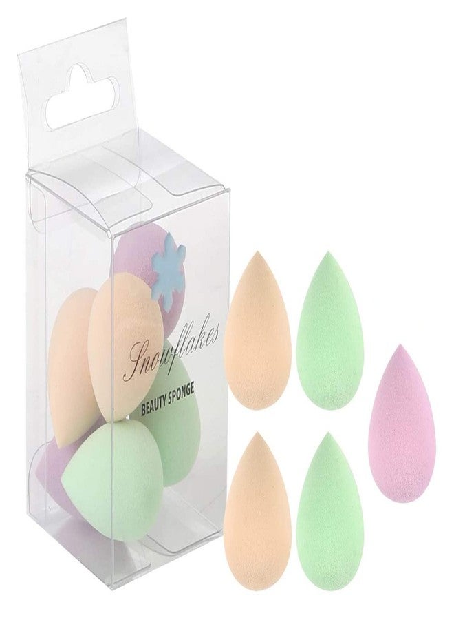 Aternal Mini Makeup Blender Sponge Set-5pcs Soft Beauty Foundation Blending Eggs - for All Kinds of Cosmetics, Liquid Foundation, BB Cream, Powder, Concealer, Isolation, Etc, Multi-colored Gift - Image 1
