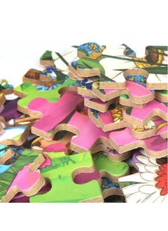 Alissa 60 Pieces Excavator Puzzle Iron Box With Kids Wooden Jigsaw Puzzle For Early Education  - Image 2