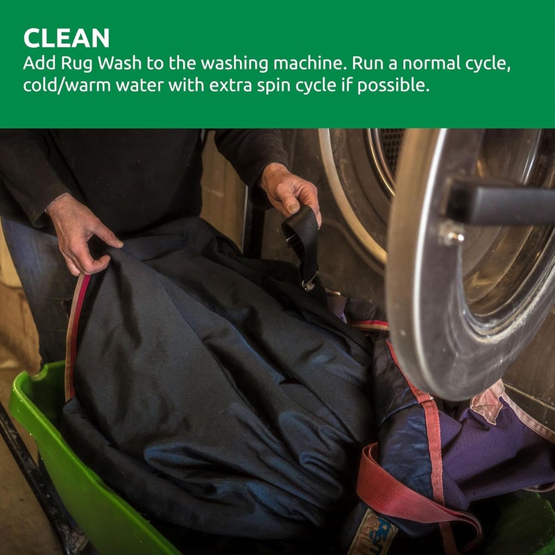 Nikwax Rug Wash - 33.8 fl. Oz. Technical Cleaner for Horse Blankets and Pet Beds - Image 5