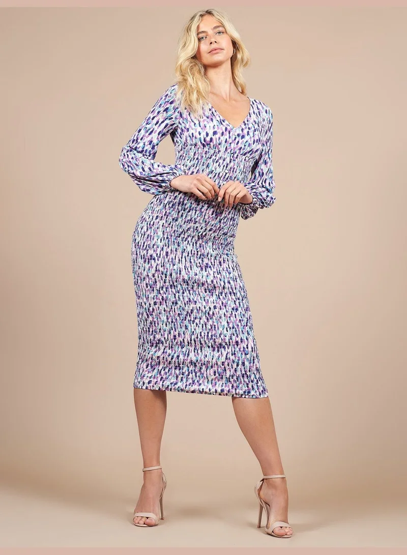 ليتل مسترس Little Mistress Balloon Sleeve Knitted Dress