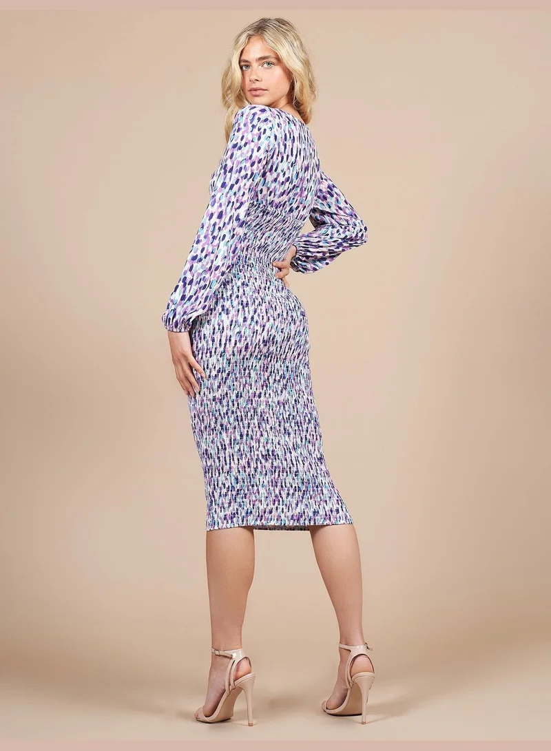 ليتل مسترس Little Mistress Balloon Sleeve Knitted Dress