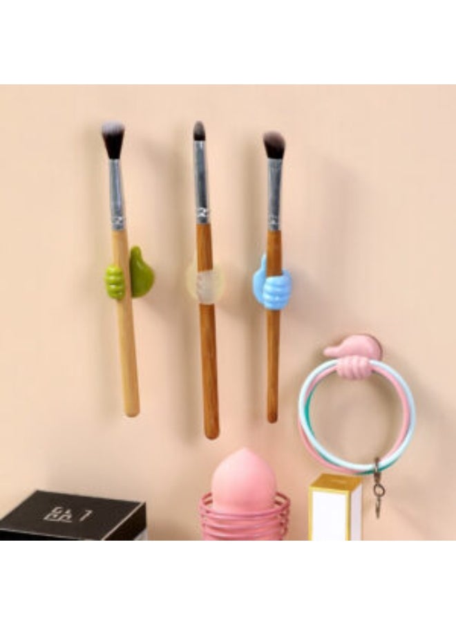 10-Piece Silicone Cable Organizer Clips – Hand Grip Cord Holders for Chargers, Cables, Brushes & Small Accessories  - Image 2